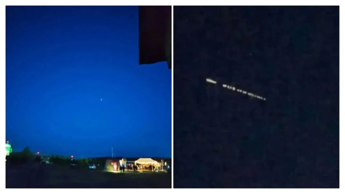 НЛО или Starlink? Загадочные огни заметили над несколькими районами Якутии