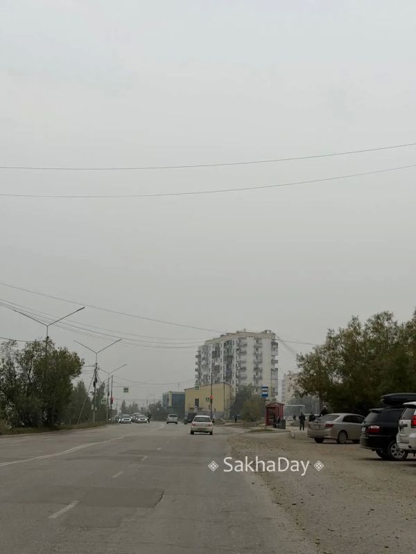 В Якутске воздух загрязнен из-за дыма В Якутске воздух загрязнен из-за дыма