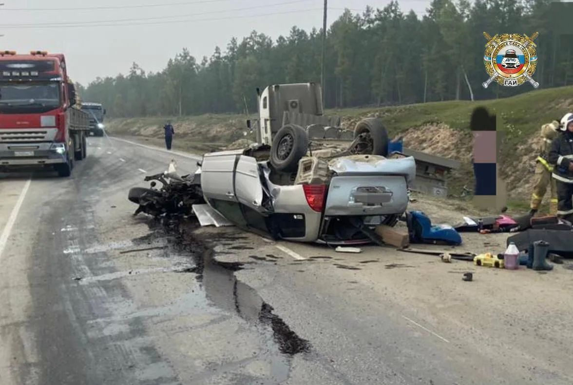 В Чурапчинском районе в ДТП погибла женщина, двое детей пострадали