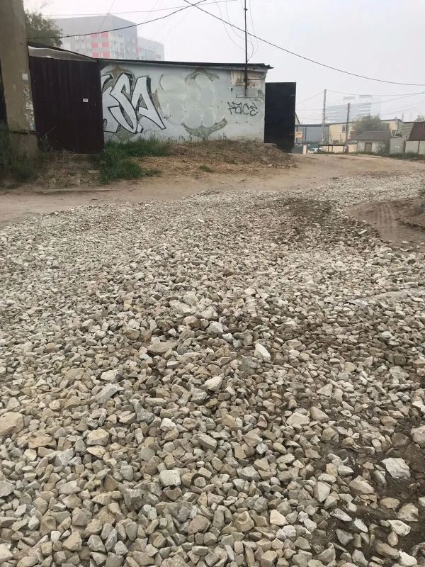 По обращению в ПОС провели грейдирование и отсыпку По обращению в ПОС провели грейдирование и отсыпку