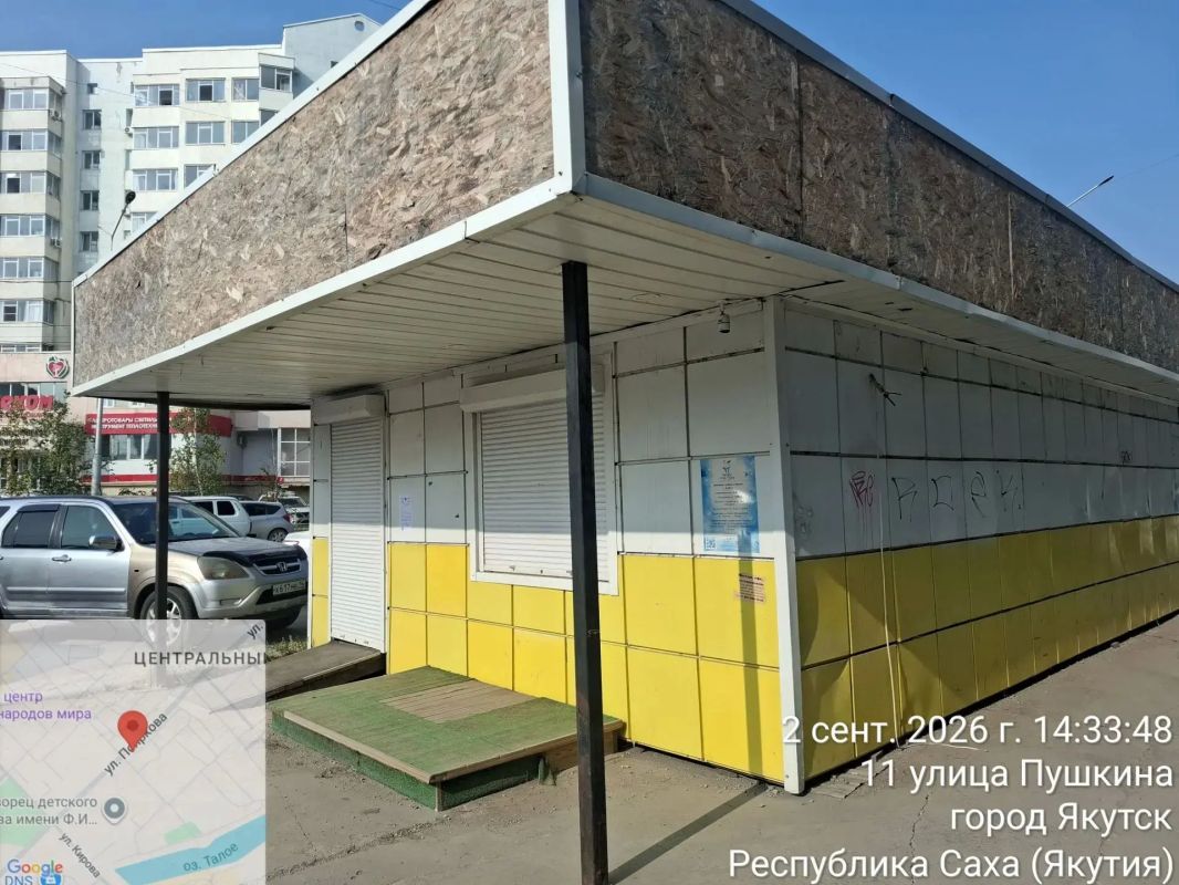 В Центральном округе уберут заброшенный киоск на парковке дома по Пушкина, 12 В Центральном округе уберут заброшенный киоск на парковке дома по Пушкина, 12