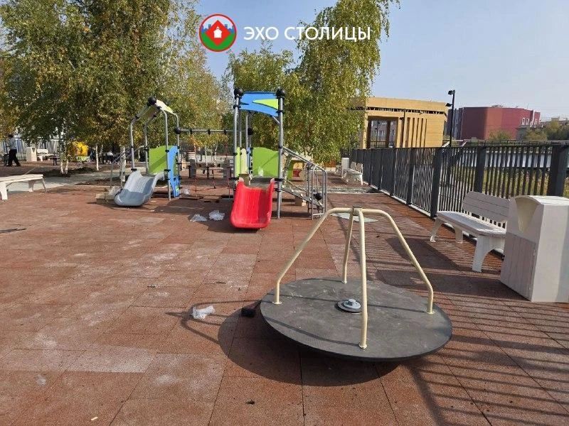 Как выглядит площадка Водяновой сегодня: ремонт завершается Как выглядит площадка Водяновой сегодня: ремонт завершается