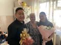 Управа Строительного округа поздравила с днём рождения Людмилу Тимофеевну Зипунову – жительницу нашего округа, блокадницу Ленинграда