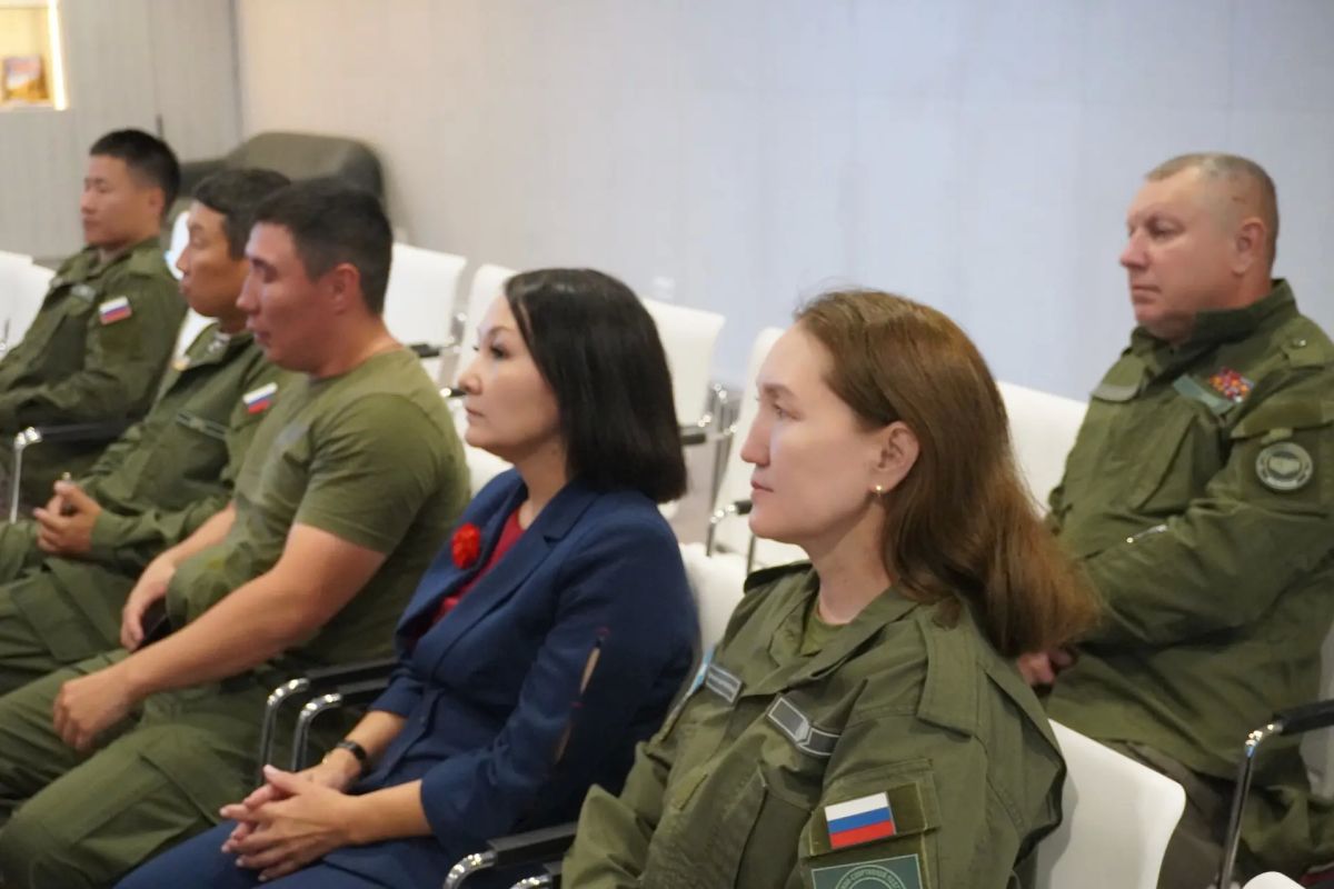 Курсантам якутского филиала Центра «ВОИН» прочли лекцию от Общества «Знание» Курсантам якутского филиала Центра «ВОИН» прочли лекцию от Общества «Знание»