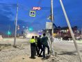 В связи с перекрытием ул. Дежнева на перекрёстке просп