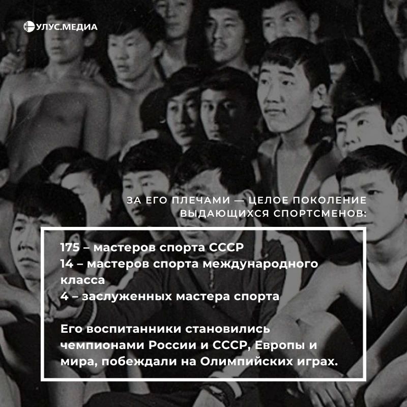 5 сентября – день рождения Дмитрия Коркина, легендарного якутского тренера, чьё имя стало символом отечественной школы вольной борьбы 5 сентября – день рождения Дмитрия Коркина, легендарного якутского тренера, чьё имя стало символом отечественной школы вольной борьбы