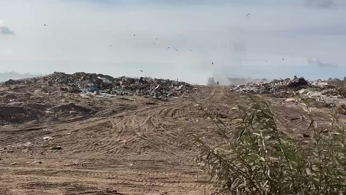 На полигоне ТКО в Якутске зафиксировано возгорание