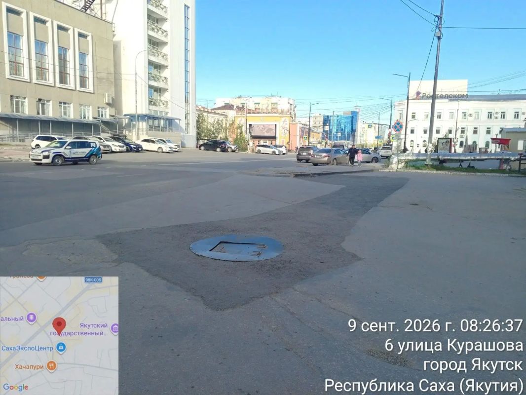 В Якутске отремонтировали дорогу в школу №2 между популярными ТЦ В Якутске отремонтировали дорогу в школу №2 между популярными ТЦ