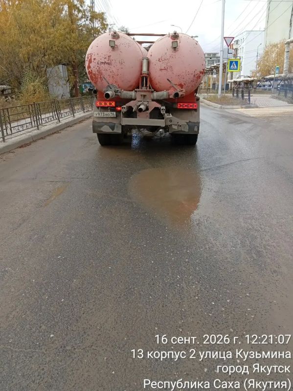 Откачка талых вод в Гагаринском округе! Откачка талых вод в Гагаринском округе!