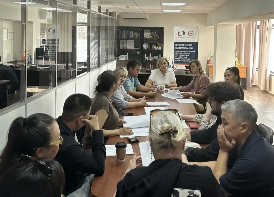 ЗАЩИТА БИЗНЕСА: бизнес Якутии и Уполномоченный обсудили проект приказа о нестационарной торговле