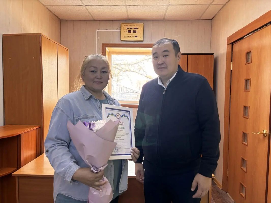 Поздравляем наших работников Управления ветеринарии Горного улуса: Поздравляем наших работников Управления ветеринарии Горного улуса: