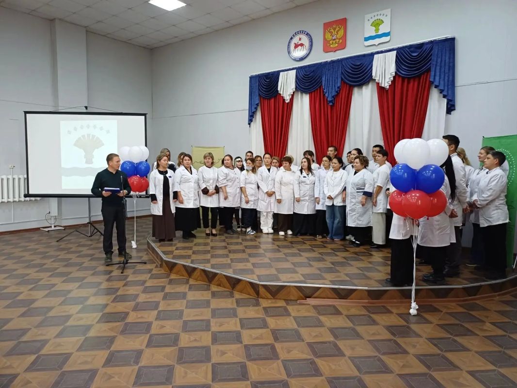 В Олекминской ЦРБ прошло посвящение молодых специалистов в профессию В Олекминской ЦРБ прошло посвящение молодых специалистов в профессию