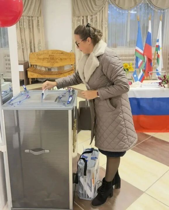 Олекминские медики голосуют за будущее страны Олекминские медики голосуют за будущее страны