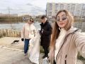 Управа провела субботник на берегу озера Щорса