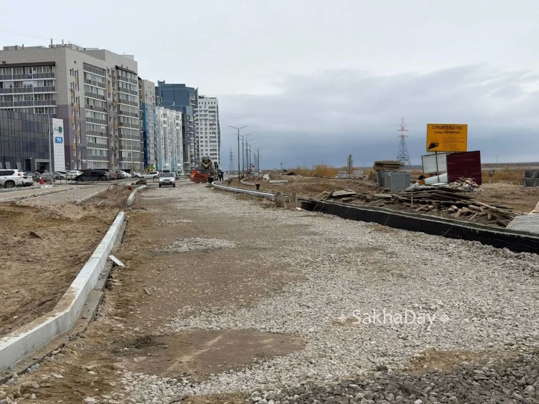 Состояние улицы Ефимова. Обещают сдать до конца октября Состояние улицы Ефимова. Обещают сдать до конца октября