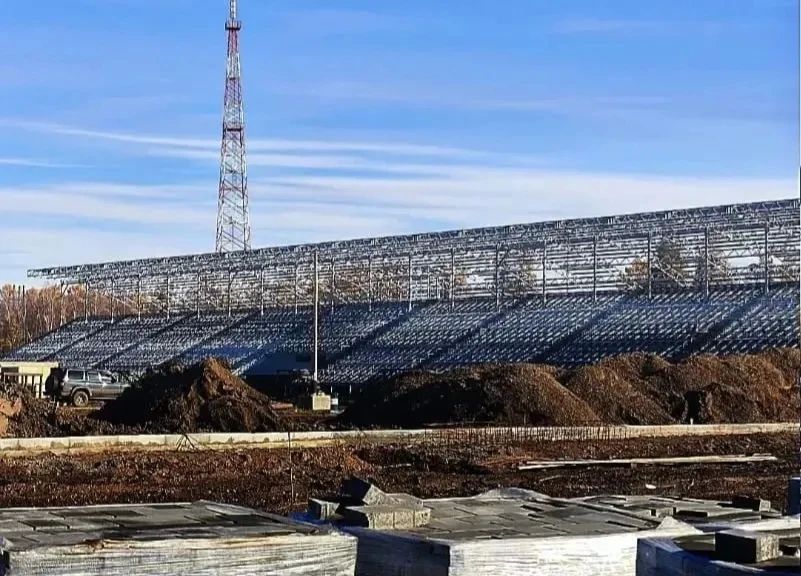 В Нюрбе строят стадион и ФОК к Спортивным играм народов Якутии