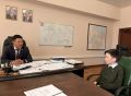 Юный друг в гостях у министра: Виктор Романов встретился с Мироном Потаповым