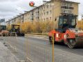 Фотофакт: в Якутске начали асфальтировать ул. Хабарова