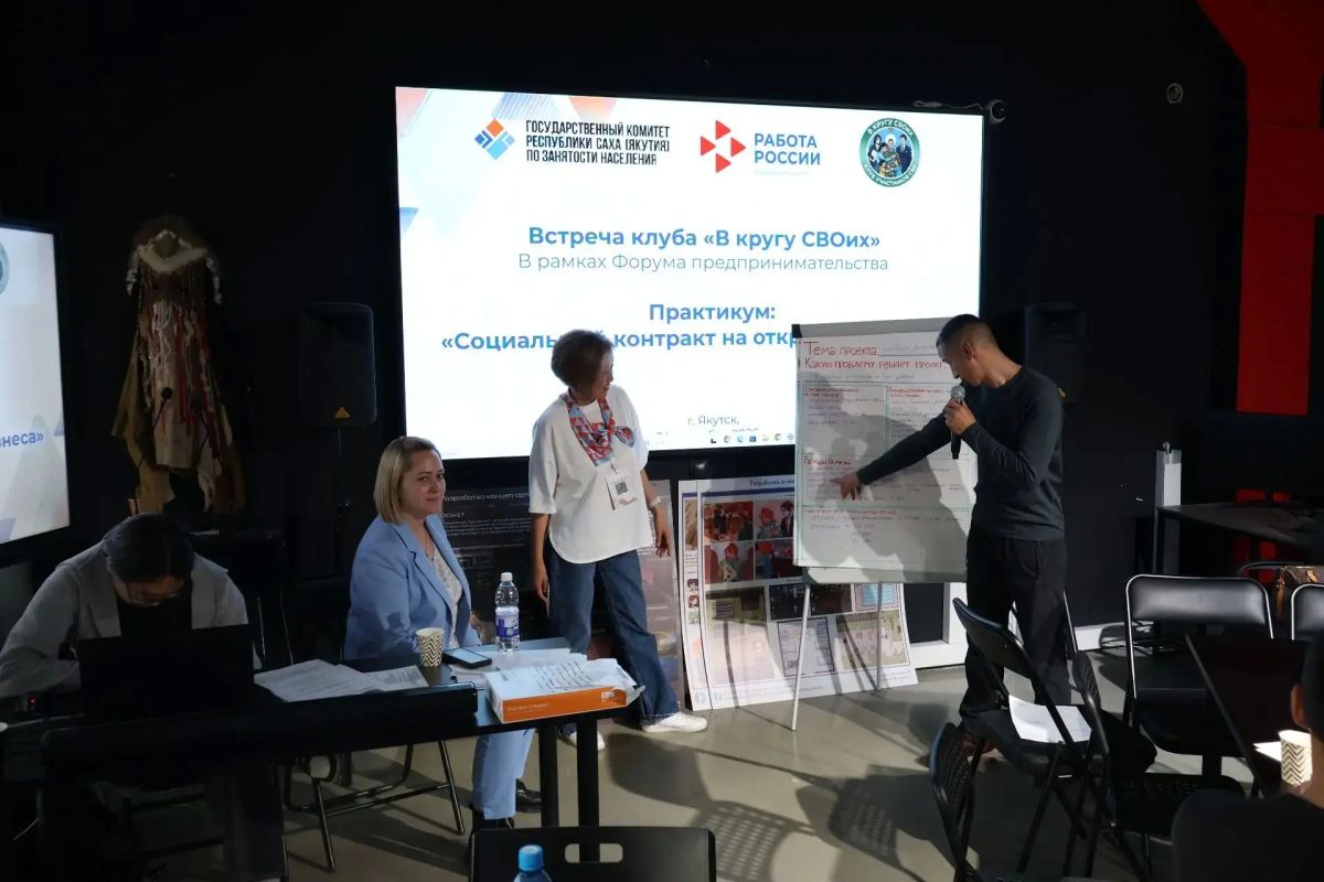 Участники клуба «В кругу СВОих» представили свои первые бизнес-проекты Участники клуба «В кругу СВОих» представили свои первые бизнес-проекты