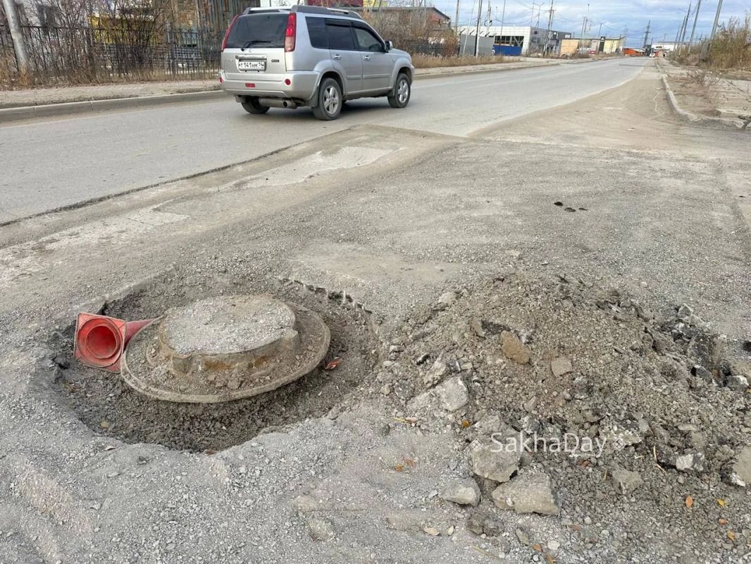 Sakhaday освещал в августе неблагополучную ситуацию с дорожным полотном на улице Чернышевского Sakhaday освещал в августе неблагополучную ситуацию с дорожным полотном на улице Чернышевского