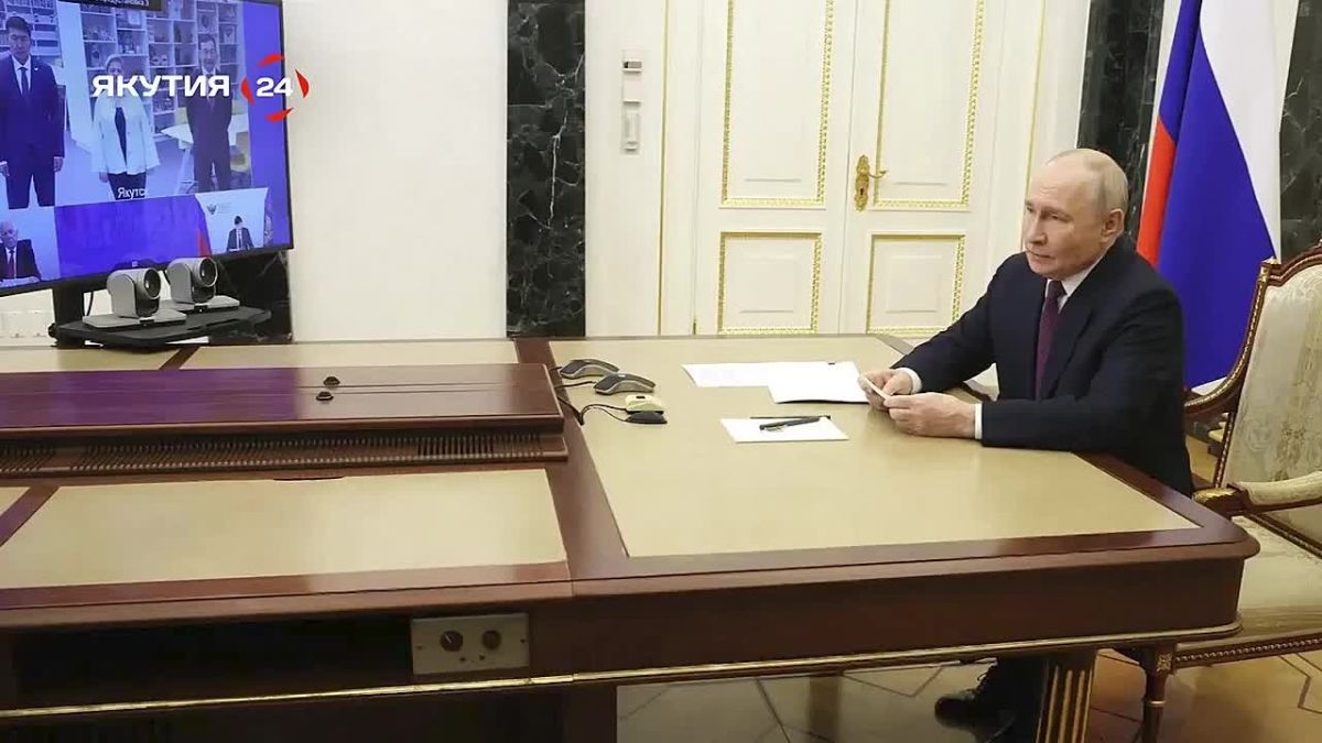 Владимир Путин высоко оценил работу команды Главы Якутии