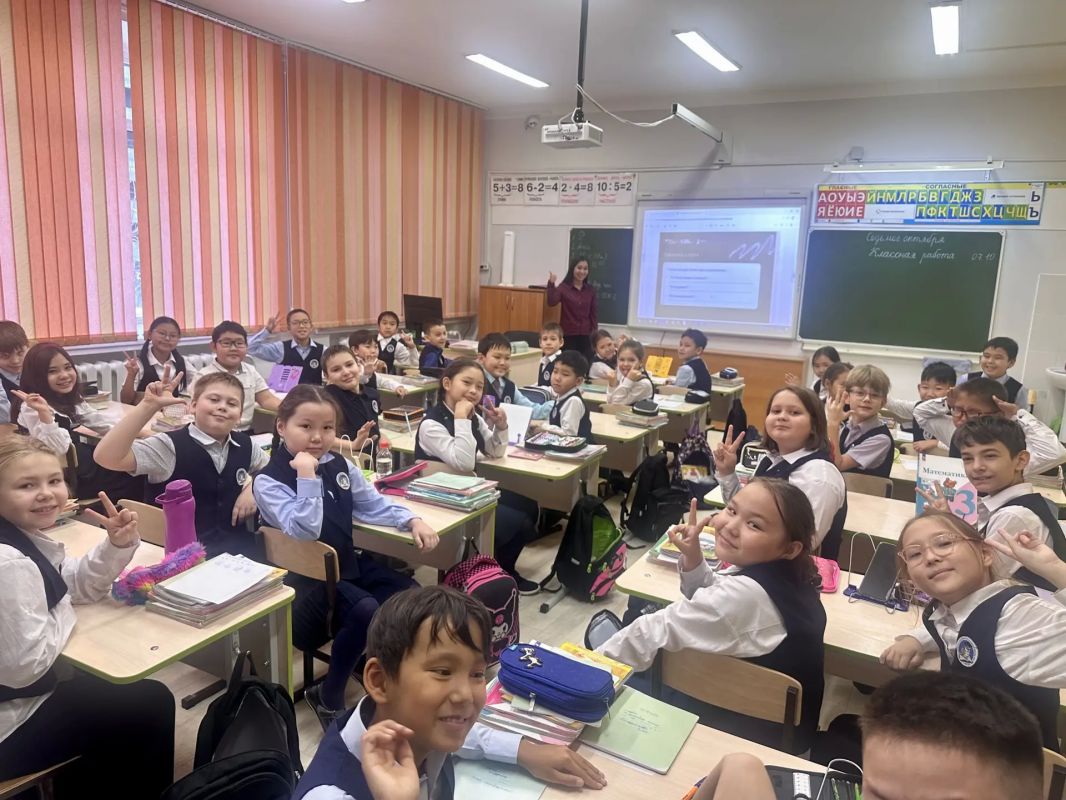 В Якутии для учеников начальной школы провели открытый «Урок цифры»