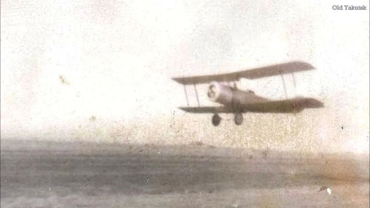 101 год назад над Якутском впервые поднялся самолет