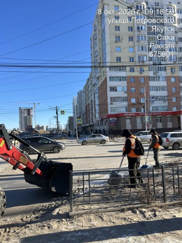 Очистка, подготовка и вывоз снега ул. Петровского/ Очистка, подготовка и вывоз снега ул. Петровского/