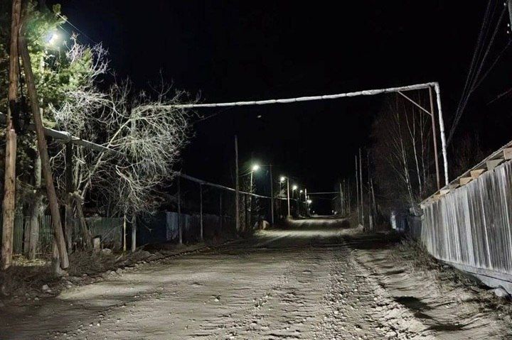 В Олекминске восстановили освещение на 10 улицах