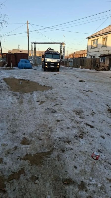 #сообщают Спасибо вам. Сегодня в 16 часов приехали, убирали уже подмороженую воду