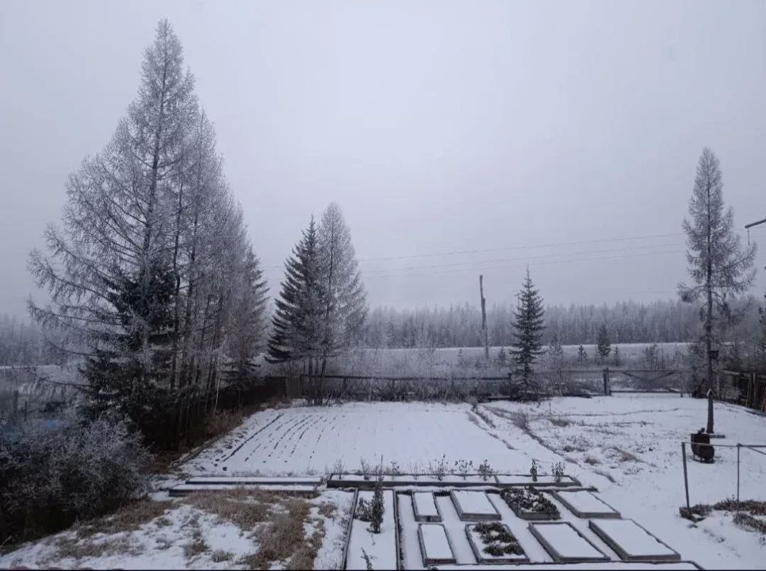 Утро, которое началось с ледяного сюрприза
