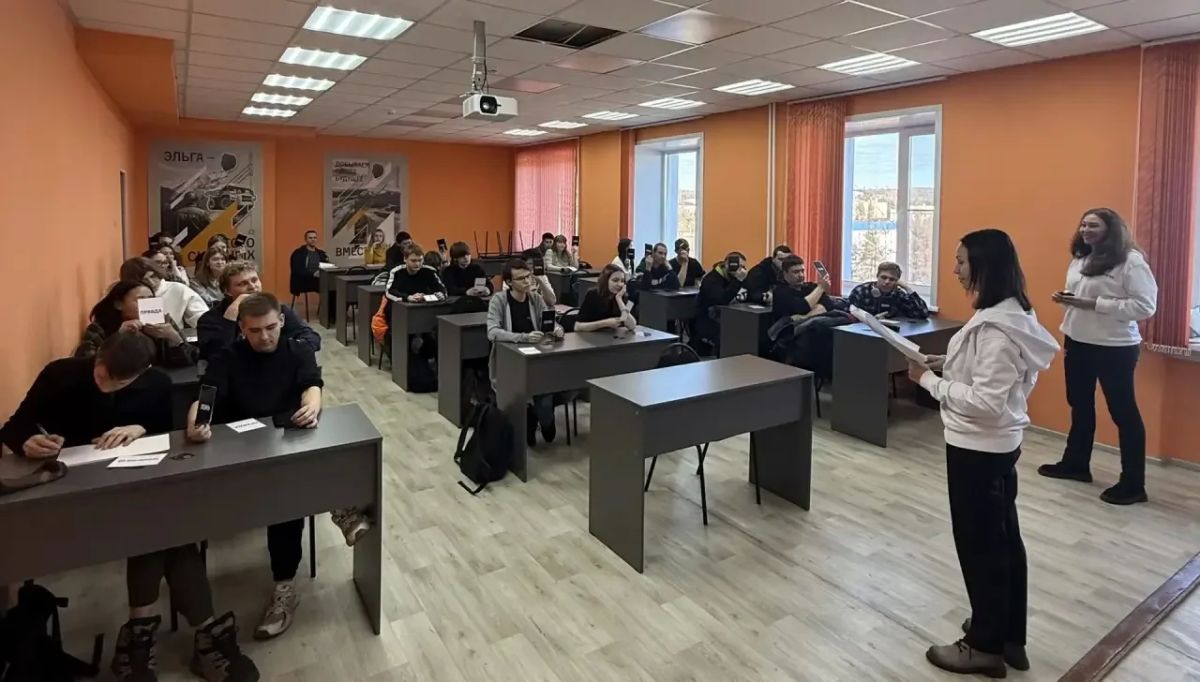 Стартовал совместный проект Эльгауголь с СВФУ по обучению студентов 1,2,3 курсов кафедры горное дело по курсу «Профессиональное самоопределение, саморазвитие, карьерная траектория» Стартовал совместный проект Эльгауголь с СВФУ по обучению студентов 1,2,3 курсов кафедры горное дело по курсу «Профессиональное самоопределение, саморазвитие, карьерная траектория»