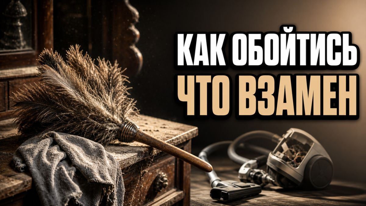 Три недели без пылесоса: как поддерживать чистоту простыми способами