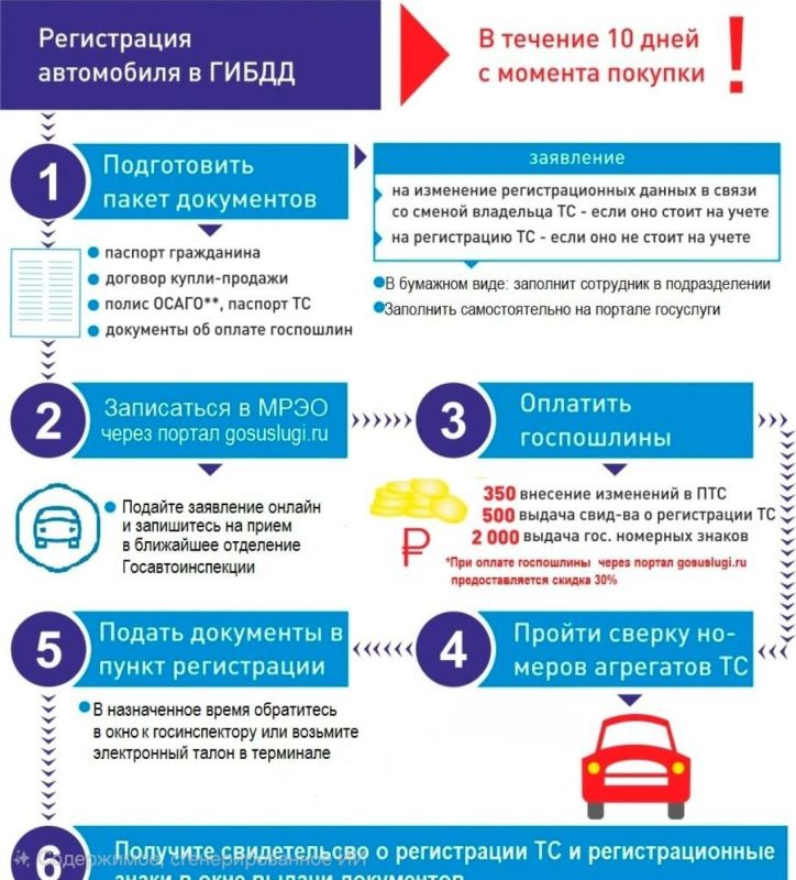 10 дней на регистрацию: что нужно знать новому владельцу