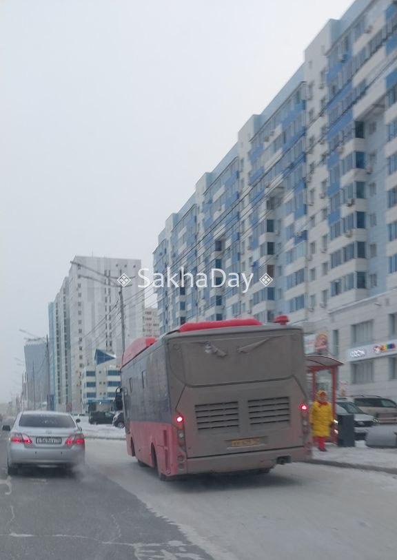 #пишут 41й маршрут,такой грязный на линии