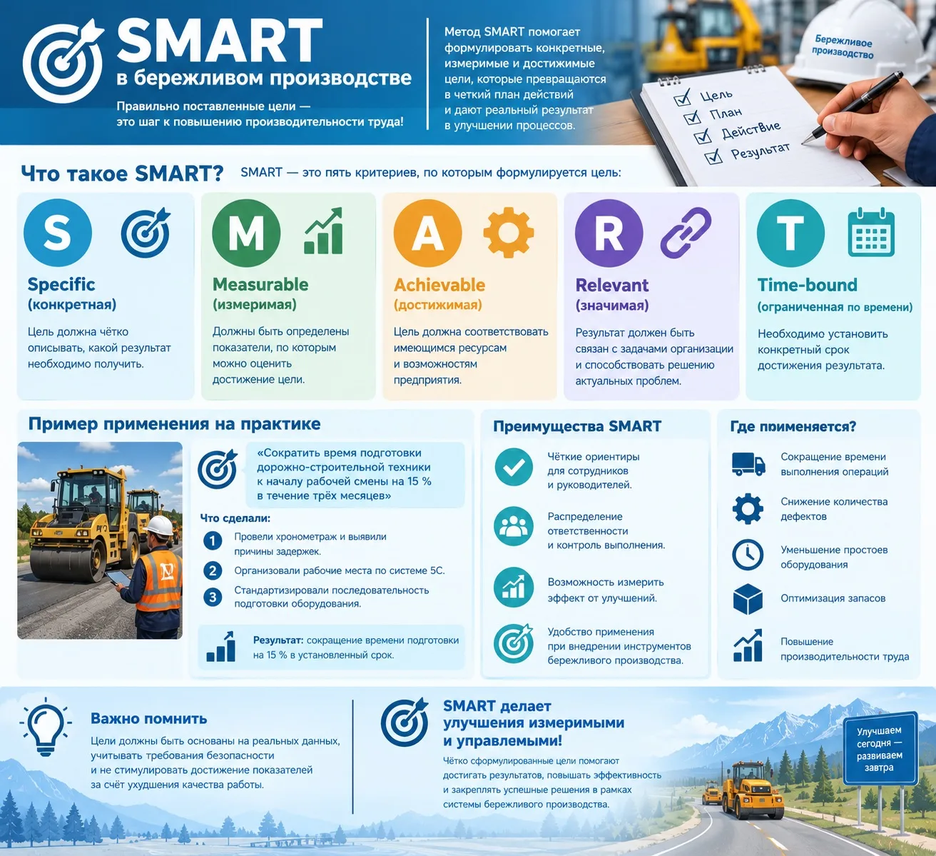 SMART: как правильно ставить цели для повышения производительности труда