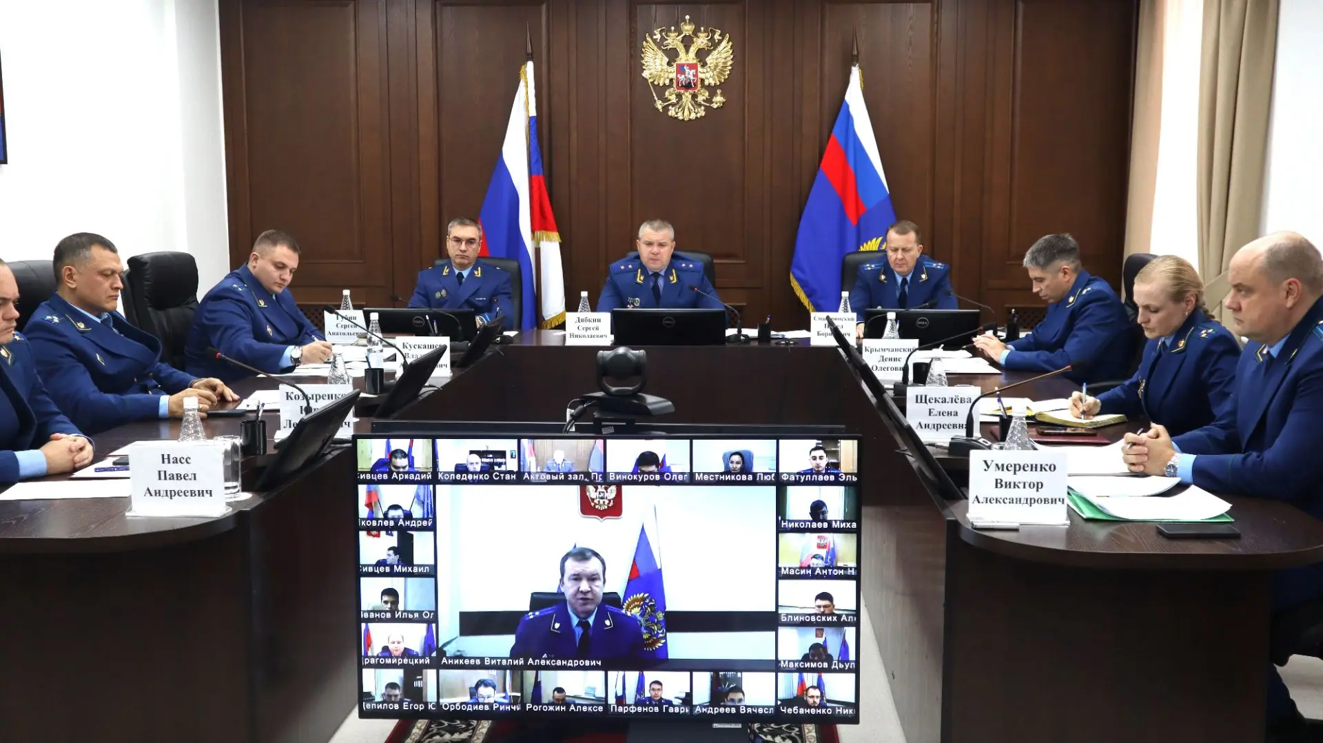 Под председательством прокурора республики Сергея Дябкина состоялось расширенное заседание коллегии по вопросам соблюдения трудовых прав граждан