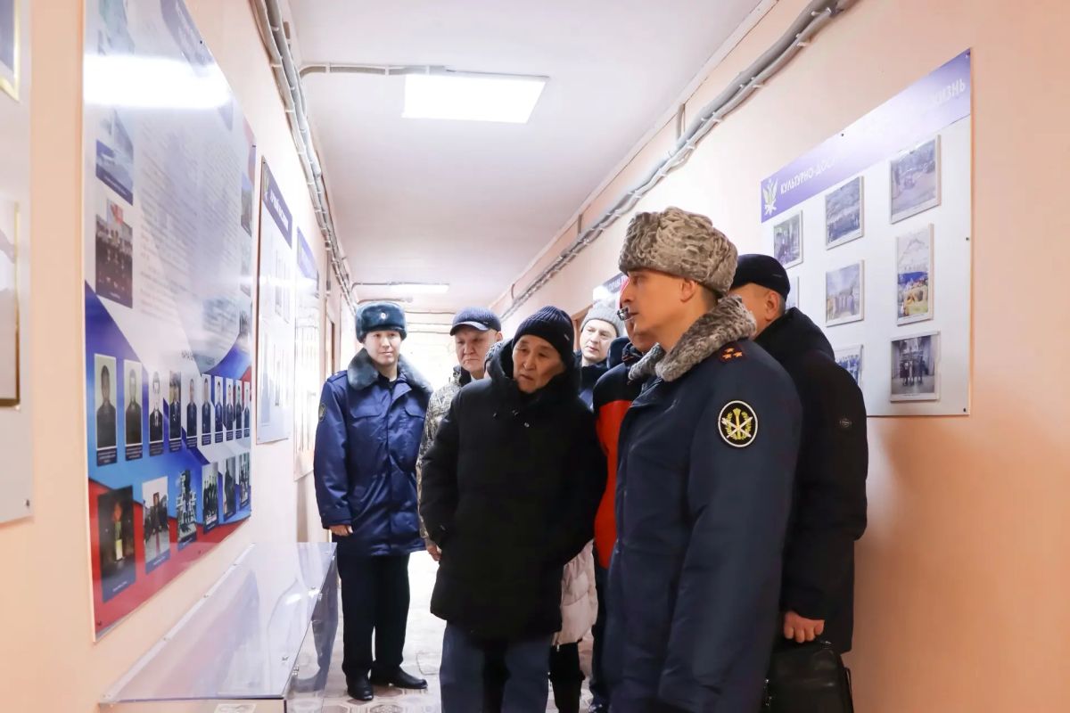 Представители Общественного совета при УФСИН и ветеранской организации посетили КП-2 Представители Общественного совета при УФСИН и ветеранской организации посетили КП-2